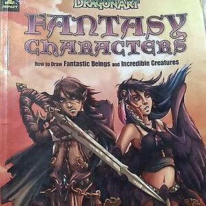 DragonArt Fantasy Characters how to draw fantastic beings guidebook paperback